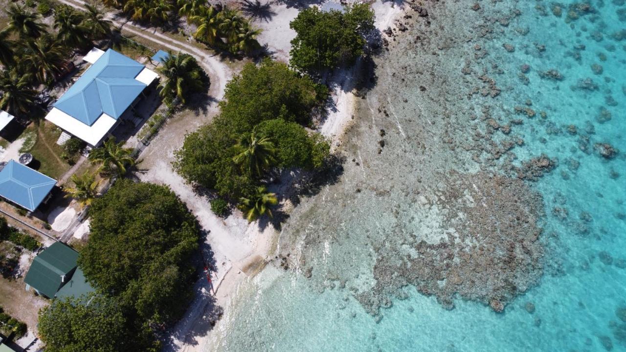 Appartamento Le Fare Bleu Tiputa Rangiroa Esterno foto