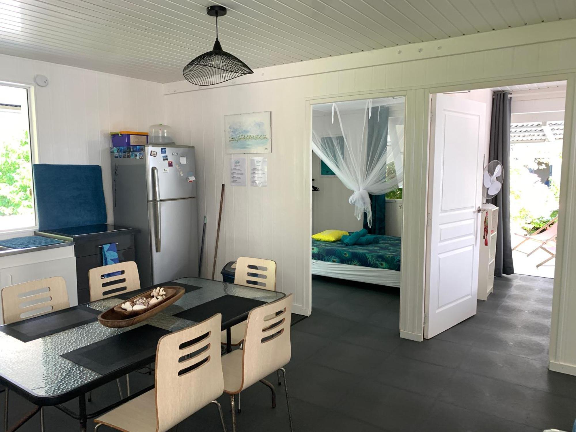 Appartamento Le Fare Bleu Tiputa Rangiroa Esterno foto