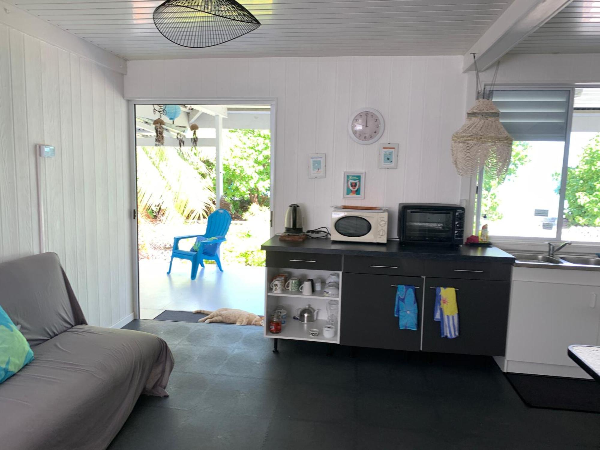 Appartamento Le Fare Bleu Tiputa Rangiroa Esterno foto