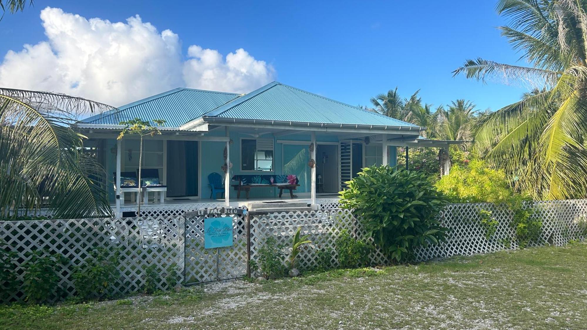 Appartamento Le Fare Bleu Tiputa Rangiroa Esterno foto