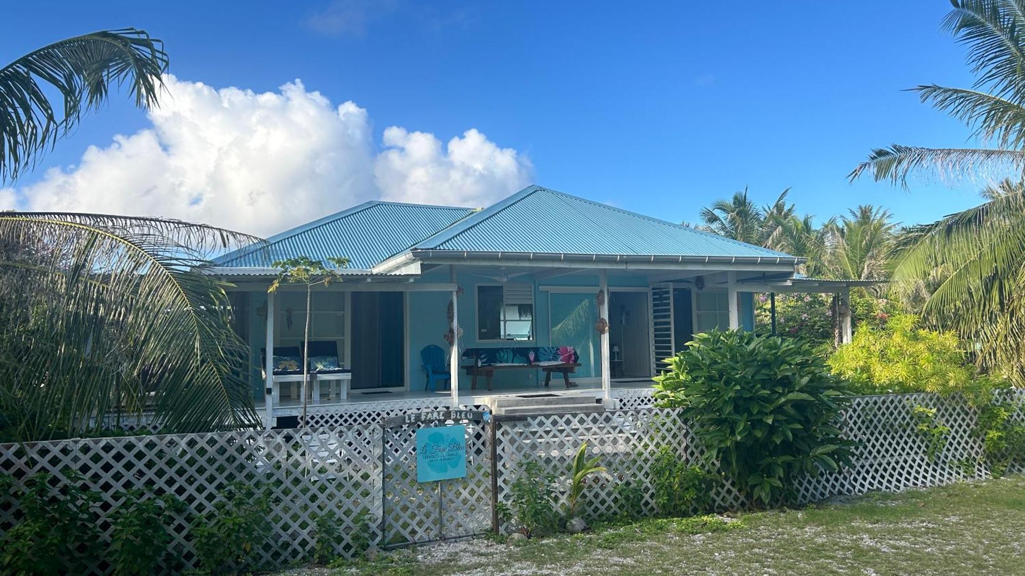 Appartamento Le Fare Bleu Tiputa Rangiroa Esterno foto