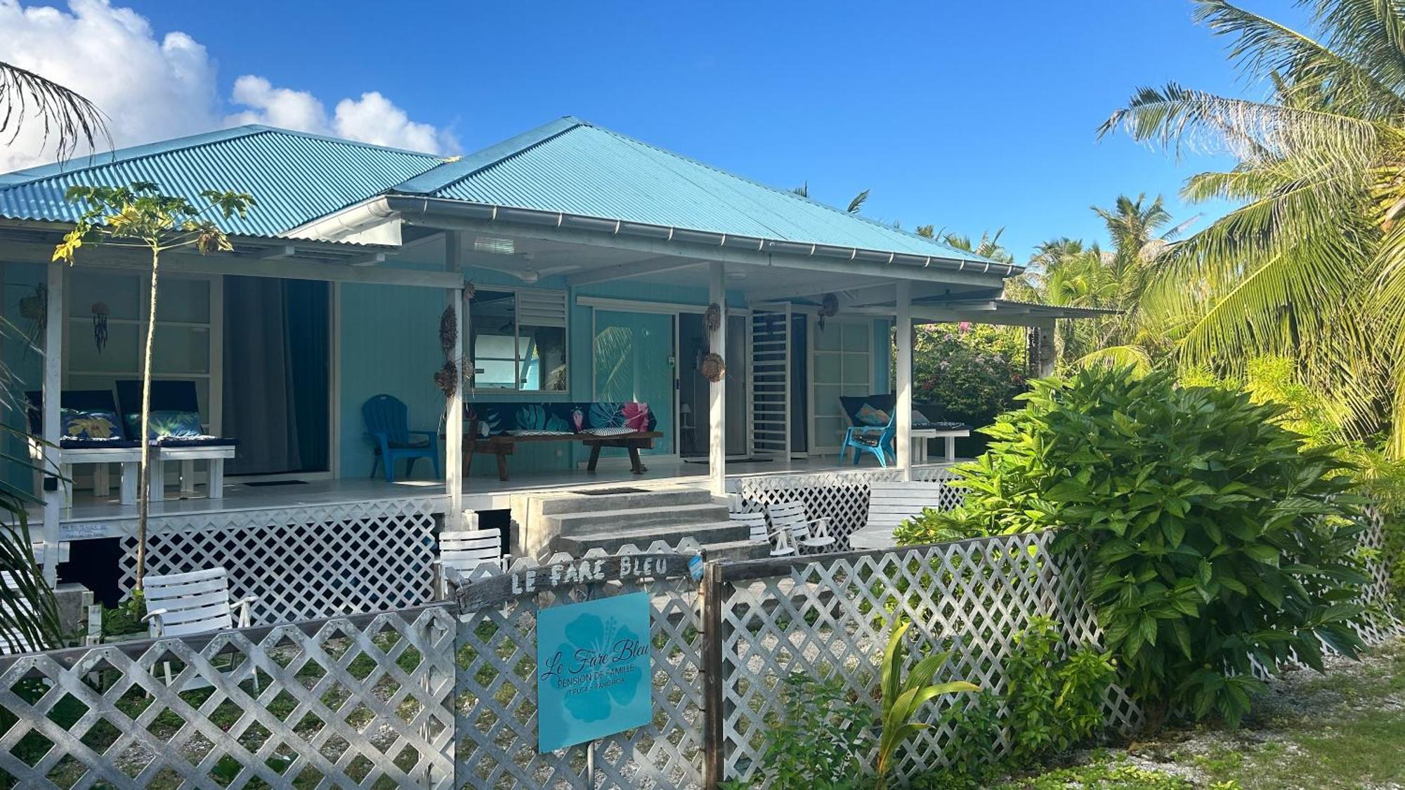 Appartamento Le Fare Bleu Tiputa Rangiroa Esterno foto