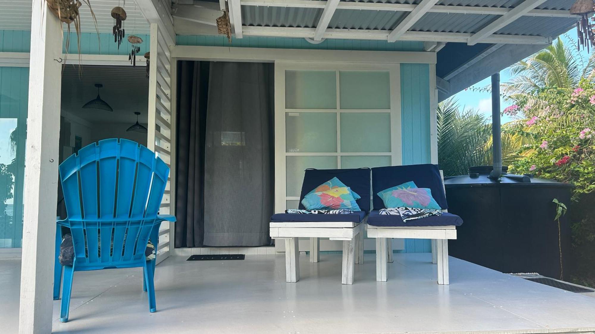 Appartamento Le Fare Bleu Tiputa Rangiroa Esterno foto