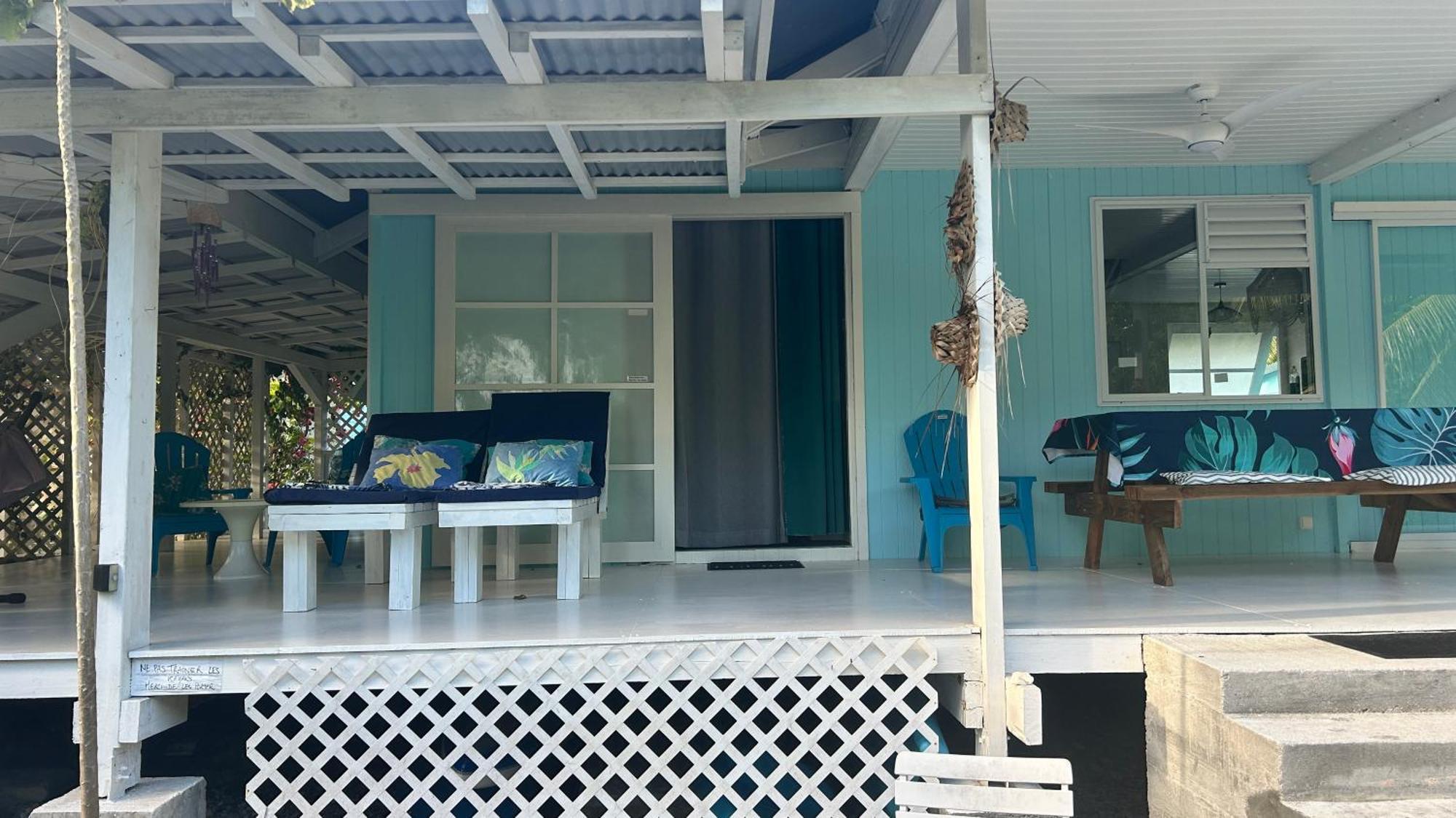 Appartamento Le Fare Bleu Tiputa Rangiroa Esterno foto