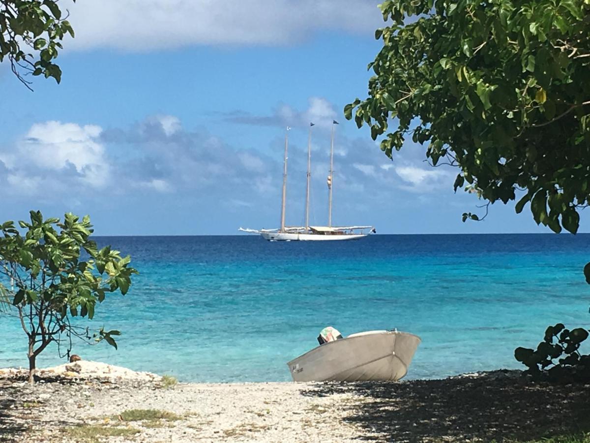 Appartamento Le Fare Bleu Tiputa Rangiroa Esterno foto