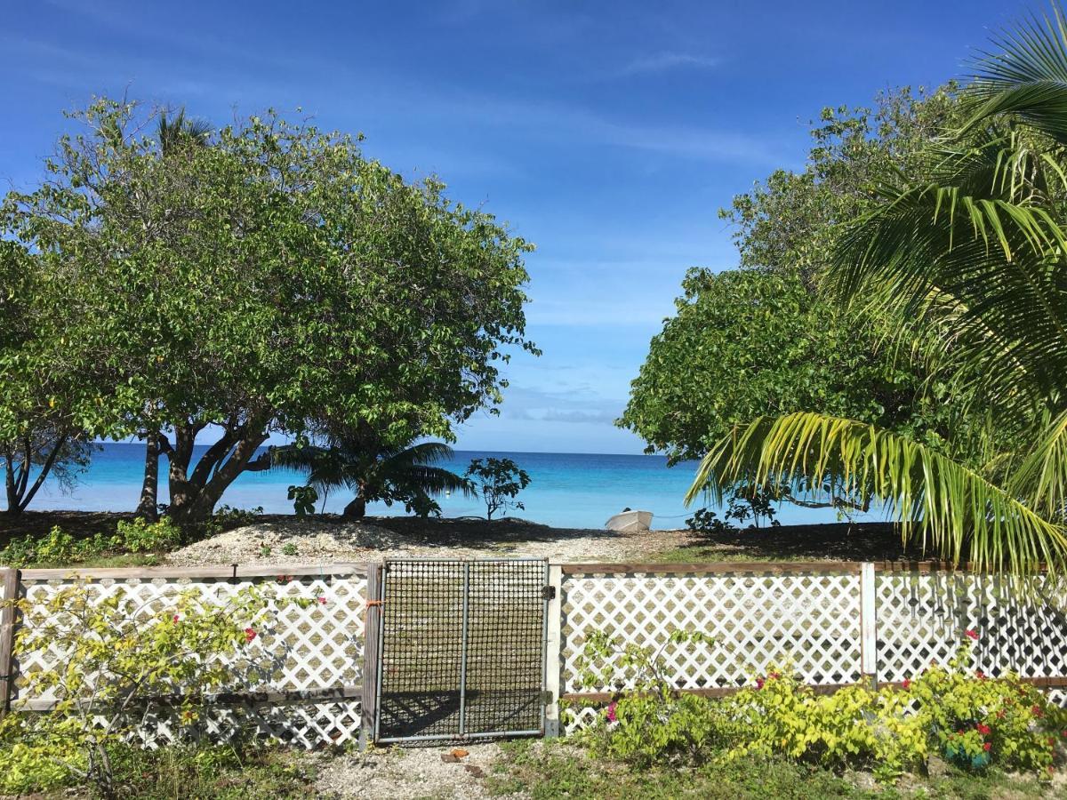 Appartamento Le Fare Bleu Tiputa Rangiroa Esterno foto